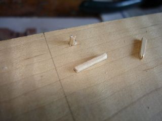 Wooden pin