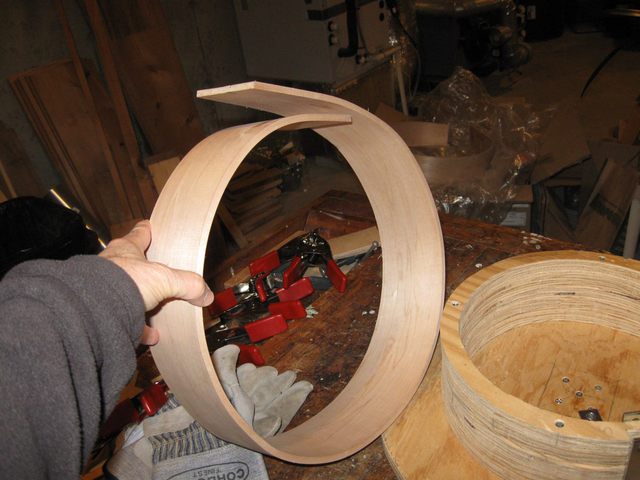 Bent hoop